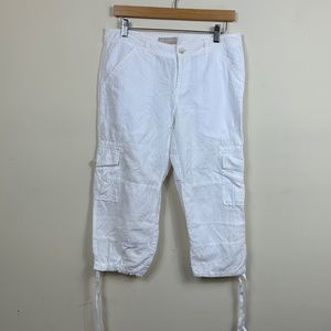 Banana Republic	Pants	White	Capri	Size	6